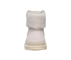 Women's HEYDUDE Camden Cuff Wool Cozy Booties