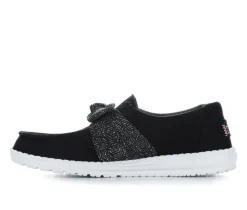 Women's HEYDUDE Wendy Bow Essentials Casual Shoes