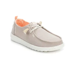 Women's HEYDUDE Wendy Chambray Casual Shoes