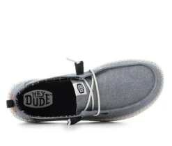 Women's HEYDUDE Wendy Chambray Casual Shoes