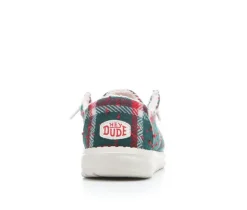 Women's HEYDUDE Wendy Confetti Plaid Casual Shoes