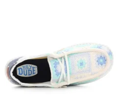 Women's HEYDUDE Wendy Cottage Crochet Casual Shoes