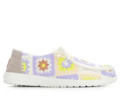 Women's HEYDUDE Wendy Cottage Crochet Casual Shoes