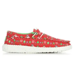 Women's HEYDUDE Wendy Holiday Sweater Slip-on Shoes
