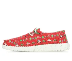 Women's HEYDUDE Wendy Holiday Sweater Slip-on Shoes