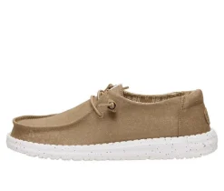 Women's HEYDUDE Wendy Stretch Canvas Casual Shoes