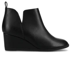 Women's Journee Collection Mylee Wedge Booties