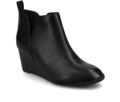 Women's Journee Collection Mylee Wedge Booties