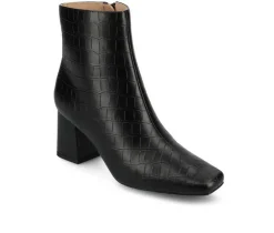 Women's Journee Collection Haylinn Block Heel Booties