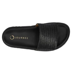Women's Journee Collection Starr Footbed Sandals