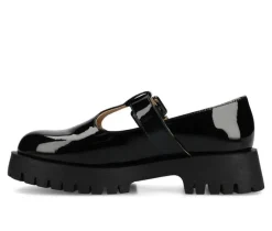 Women's Journee Collection Suvi Chunky T-Strap Mary Janes