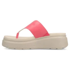 Women's Journee Collection Carah Platform Flip-Flops