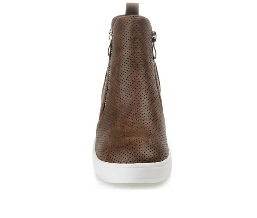 Women's Journee Collection Pennelope Wedge Sneakers