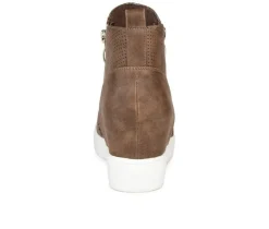 Women's Journee Collection Pennelope Wedge Sneakers