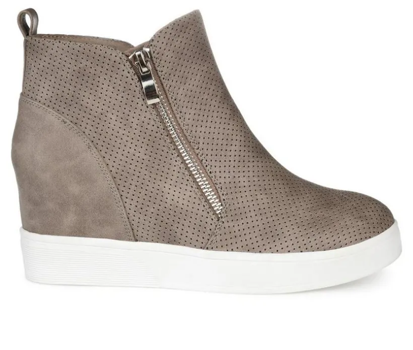 Women's Journee Collection Pennelope Wedge Sneakers