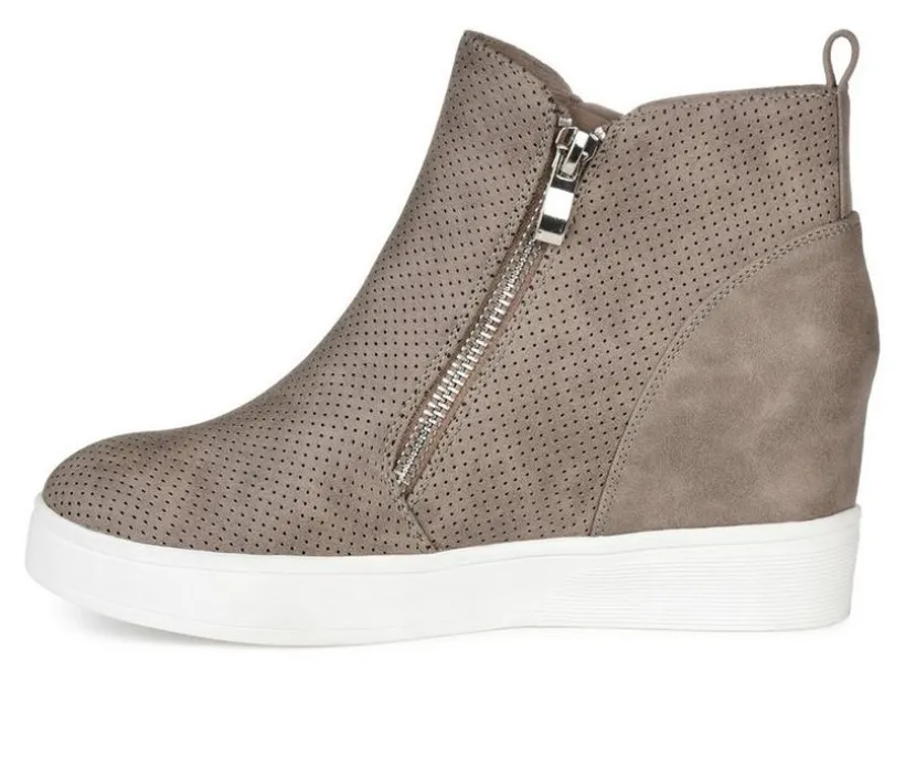 Women's Journee Collection Pennelope Wedge Sneakers