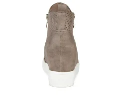 Women's Journee Collection Pennelope Wedge Sneakers