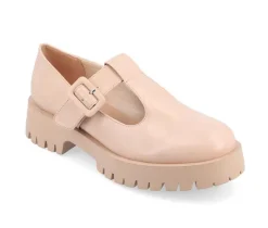 Women's Journee Collection Suvi Chunky T-Strap Mary Janes
