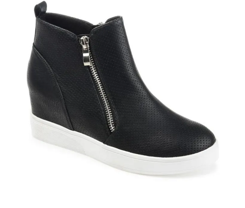 Women's Journee Collection Pennelope Wedge Sneakers