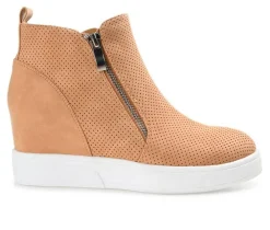 Women's Journee Collection Pennelope Wedge Sneakers
