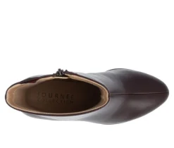 Women's Journee Collection Romer Block Heeled Platform Booties