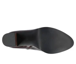 Women's Journee Collection Romer Block Heeled Platform Booties