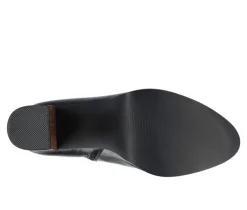 Women's Journee Collection Romer Block Heeled Platform Booties