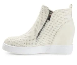Women's Journee Collection Pennelope Wedge Sneakers