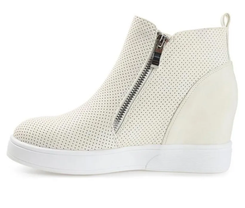 Women's Journee Collection Pennelope Wedge Sneakers