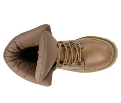 Women's Journee Collection Irrah Heeled Combat Booties