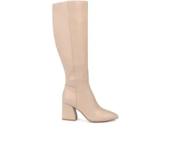 Women's Journee Collection Landree Wide Calf Knee High Boots