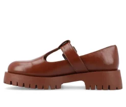 Women's Journee Collection Suvi Chunky T-Strap Mary Janes