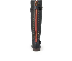 Women's Journee Collection Spokane Extra Wide Calf Knee High Boots