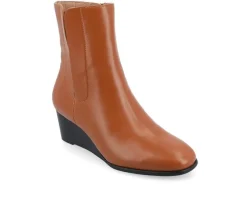 Women's Journee Collection Kylo Wedge Booties