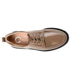 Women's Journee Collection Zina Lugged Oxfords