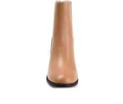 Women's Journee Collection Tayshia Block Heel Chelsea Booties