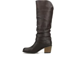 Women's Journee Collection Late Wide Calf Knee High Boots