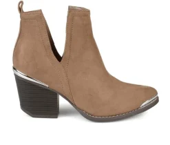 Women's Journee Collection Issla Side Slit Booties