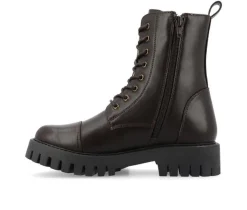 Women's Journee Collection Aaley Combat Boots