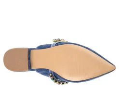 Women's Journee Collection Jewel Mules
