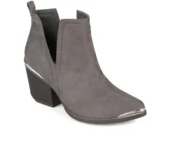 Women's Journee Collection Issla Side Slit Booties
