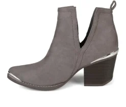 Women's Journee Collection Issla Side Slit Booties