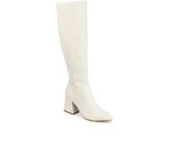 Women's Journee Collection Landree Wide Calf Knee High Boots