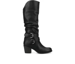 Women's Journee Collection Late Wide Calf Knee High Boots