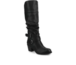 Women's Journee Collection Late Wide Calf Knee High Boots