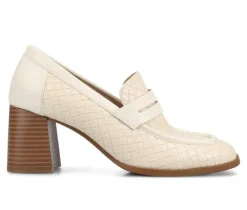 Women's Journee Collection Malleah Block Heel Loafers