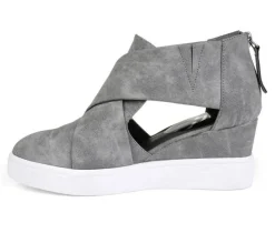 Women's Journee Collection Seena Wedge Sneakers