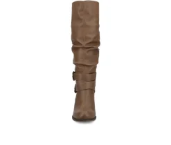 Women's Journee Collection Late Wide Calf Knee High Boots