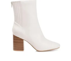 Women's Journee Collection Maize Booties