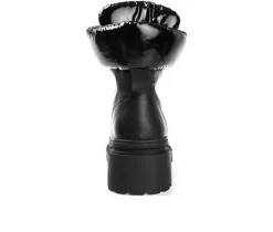 Women's Journee Collection Irrah Heeled Combat Booties